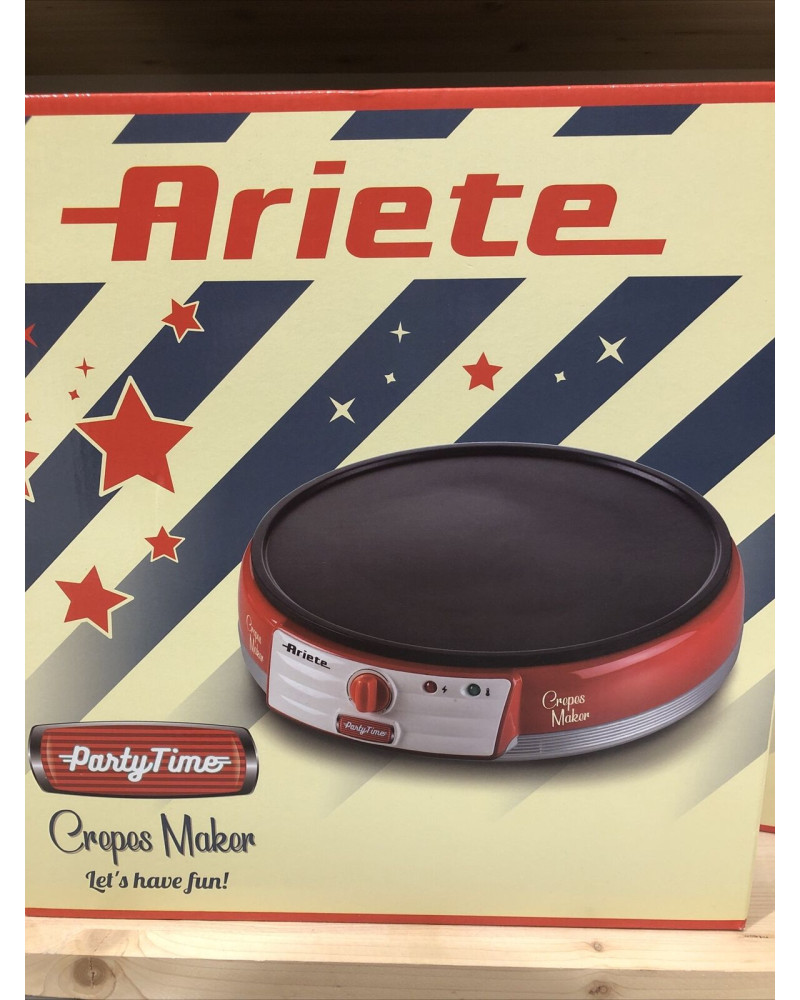 CREPES MAKER PARTY TIME ROSSO ARIETE